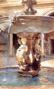 約翰 辛格 薩金特 Spanish Fountain 約翰 辛格 薩金特 Spanish Fountain